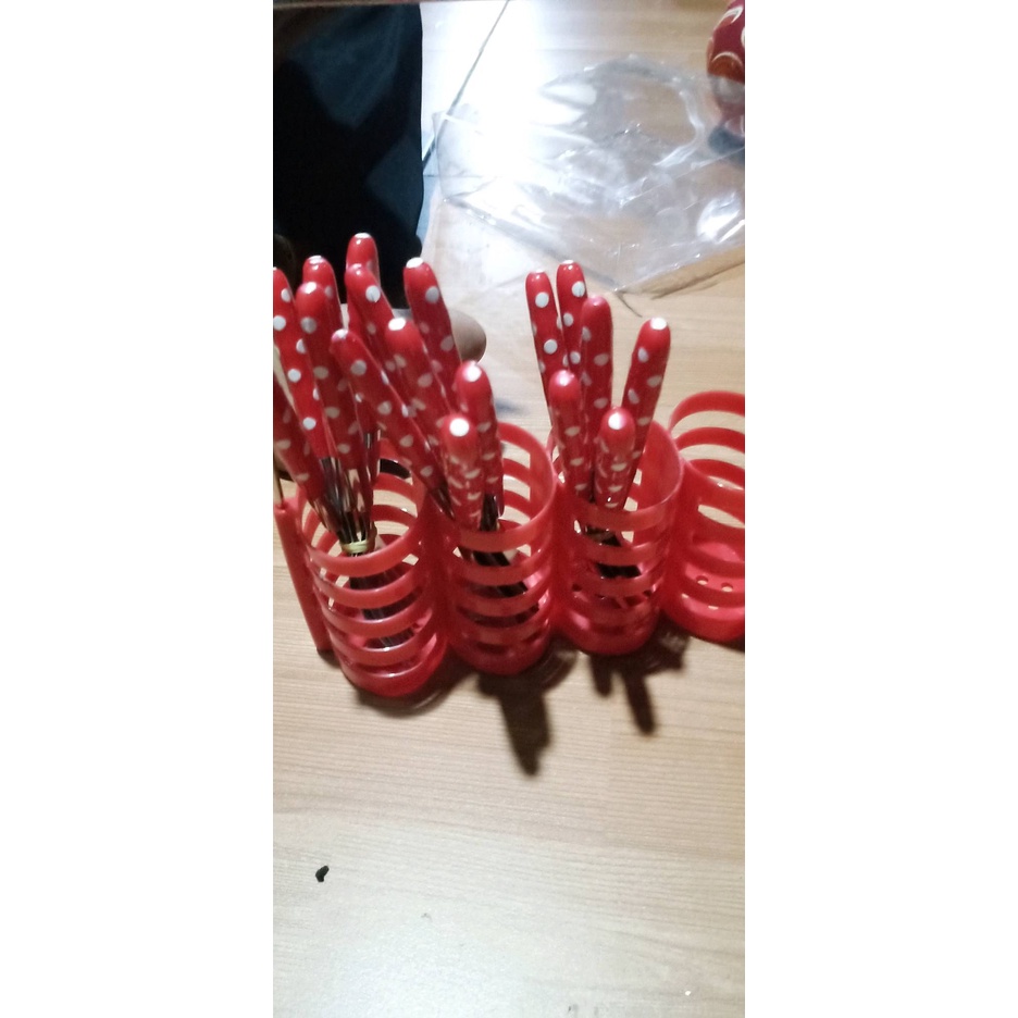 Sendok polkadot Set 24 Pcs