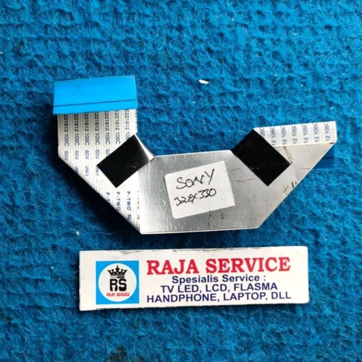 kabel tv sony KLV 32EX330 KLV 32EX33A lvds flaxible dari tcon ke mb