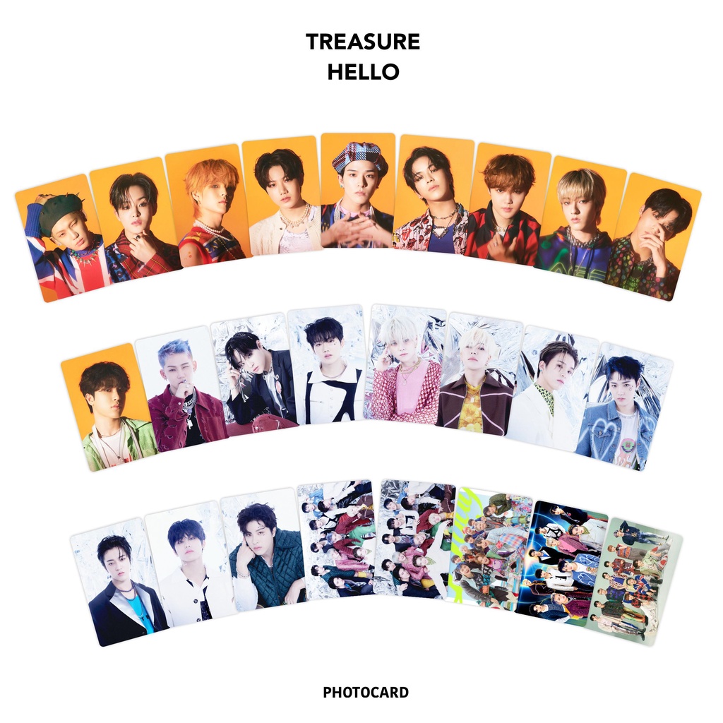 [SET] Photocard Treasure Hello