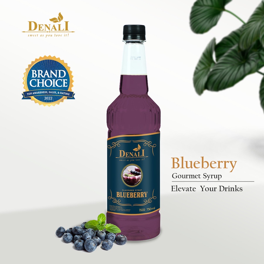 

Denali Syrup Blueberry 750ml - 02