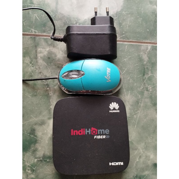 stb set up box tv android indihome sudah di unlock siap pakai dapat adaptor mouse