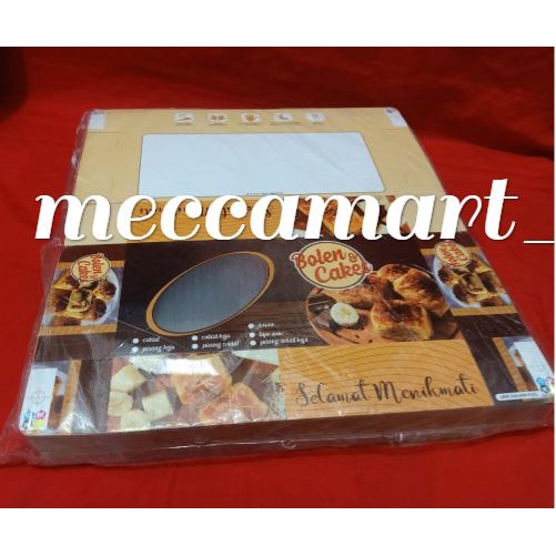 

DISKON MERIAH!!!KARDUS KEMASAN BOLEN CAKE isi 50pcs