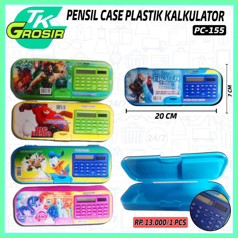 

Pensil Case Plastik Calculator/Tempat Pensil Kalkulator/Tempat Pensil Murah