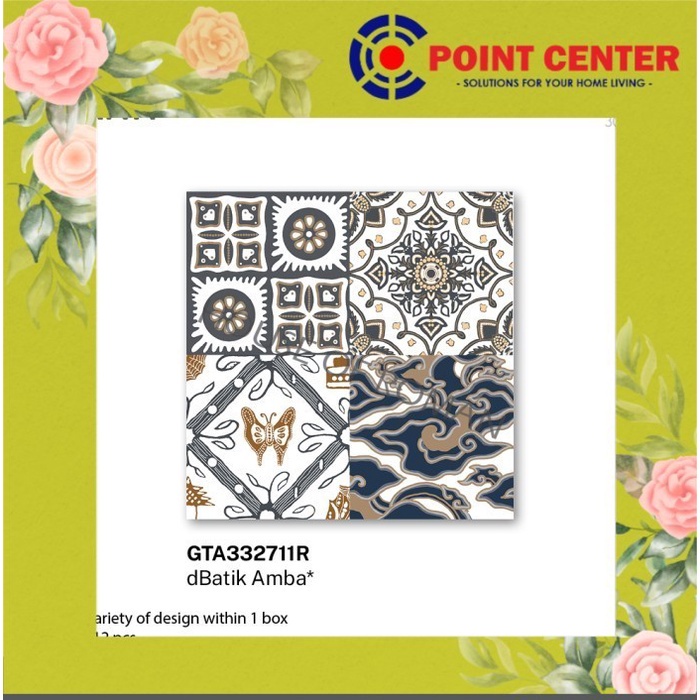 TERHEMAT ROMAN GRANIT 30 X 30 GTA332711R DBATIK AMBA