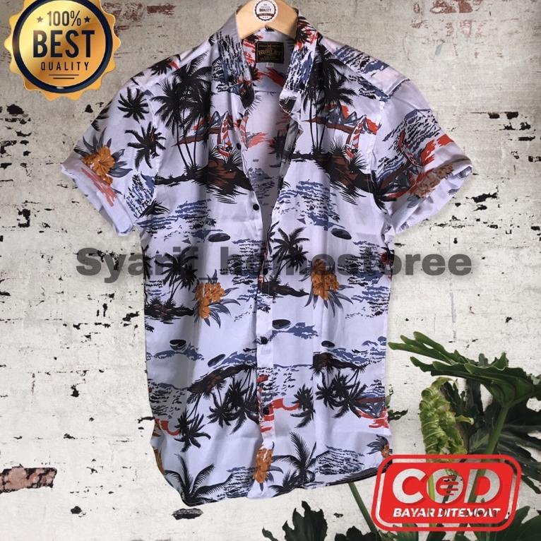 [BIH.18Oc22ᵂ] Kemeja Surfing | Hem pantai | kemeja distro | baju pantai  | kemeja pantai | Kemeja mo