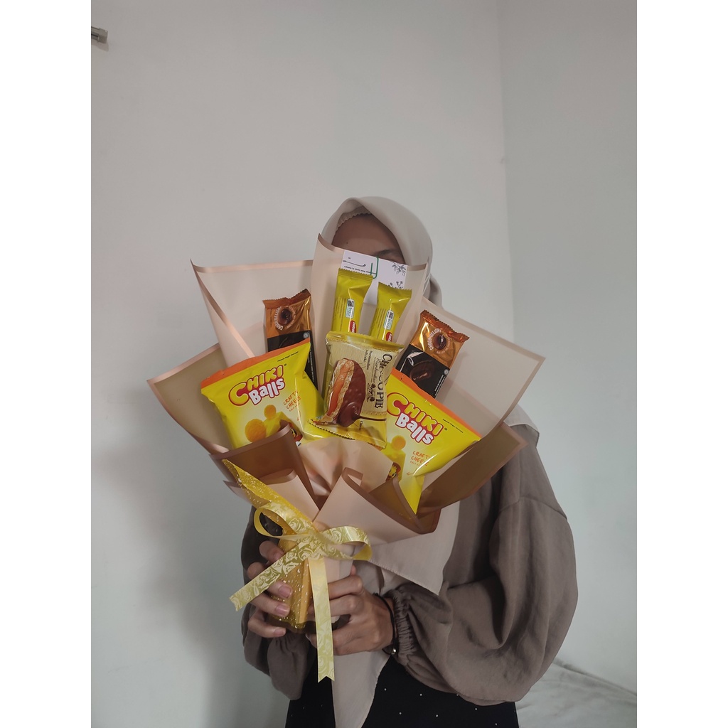 

Bucket murah BOGOR DRAMAGA Buket Snack buket wisuda sidang hadiah wisuda bouquet hadiah sempro bingkisan ultah