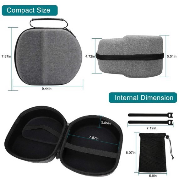 EVA Hard Case Storage for Oculus Quest - Tas Penyimpanan Oculus Quest