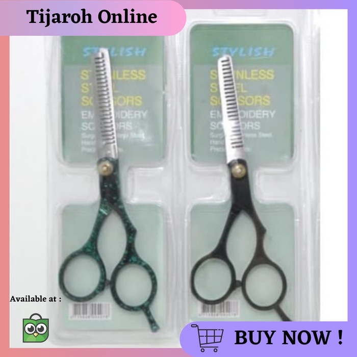 

Produk Gunting Rambut Sasak Stainless Steel Stylish Scissors Diskon
