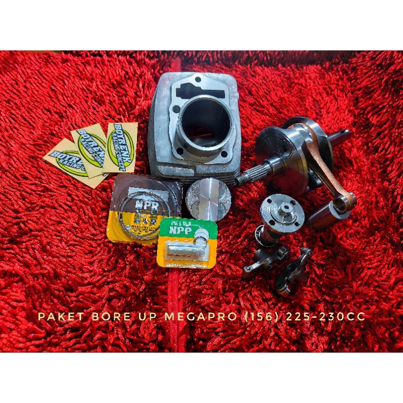 PAKET BORE UP MP MEGAPRO (156) HEREX NOL PACKING 225CC-230CC - BOYRENK RACING CONCEPT