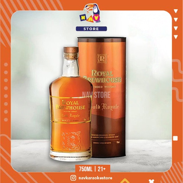 Jual Royal Brewhouse Gold Royale Blended Whisky 750ml Shopee Indonesia