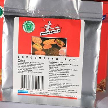 

TRCv2V6h--Baker bonus A 100gr / pengembang / peningkat mutu roti