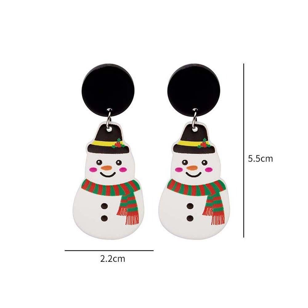 Mxbeauty Anting Natal Pesta Lonceng Kreatif Perhiasan Aksesoris Pohon Natal Drop Earrings Christmas Ear Hook