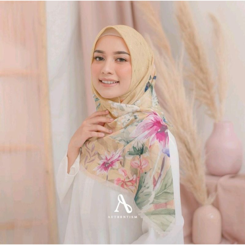 Jilbab- Authentism Scarf Preloved- pesanan Kk