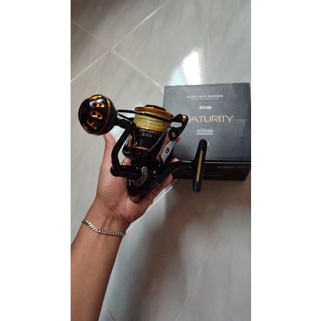 Ryobi Maturity 8000 Power Handle seperti baru knob sudah gomexus dan bonus pe jabrik di spool