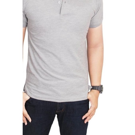 POLO ABU MISTY POLO SHIRT PRIA / MEN / COWOK POLOS - ABU MISTY, M