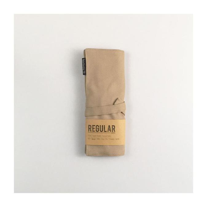 

(COD) HELLO SUNDAY Regular Series Roll Pencil Case - Khaki Brown PRODUK TERBATAS Kode 82