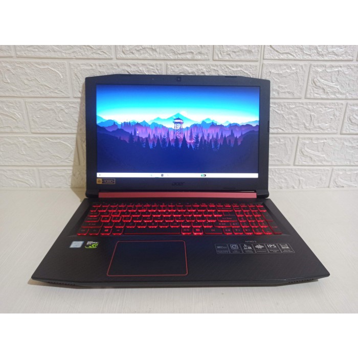 [Laptop / Notebook] Acer Nitro 5 Core I5-8300H Nvidia Gtx1060 6Gb Ssd Laptop Second Gaming Laptop