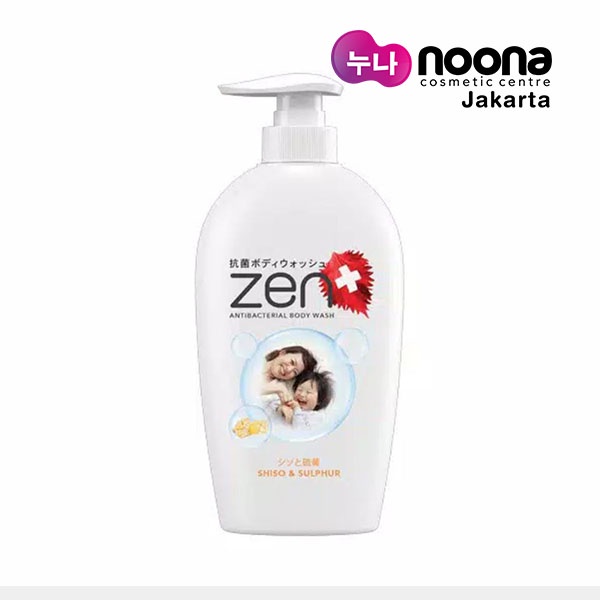 ZEN ANTIBACTERIAL BODY WASH JAPANESE RED SHISO WITH SULPHUR 480ML