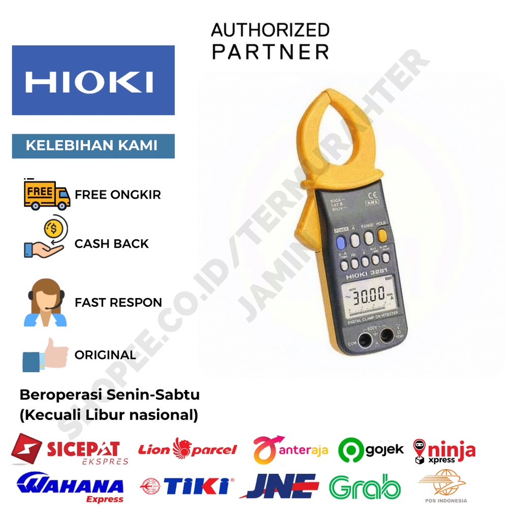 DIGITAL CLAMP ON HITESTER HIOKI 3281