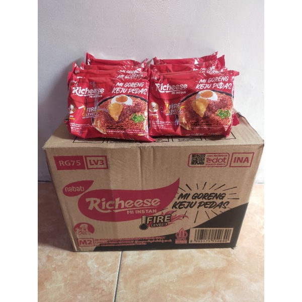 

mie goreng keju pedas richeese harga/pcs