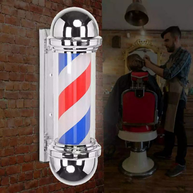 Lampu Barber 100cm Lampu Barber shop 100 cm Lamp rotary 1 Meter Lampu Salon Barber 1M cukur Rambut Lamp Barber