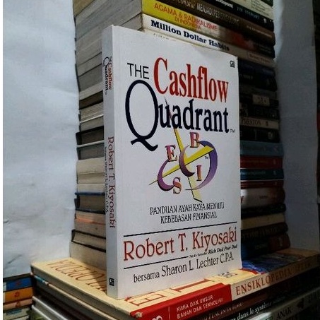 ORIGINAL THE CASHFLOW QUADRANT.KARYA.ROBERT KIYOSAKI.