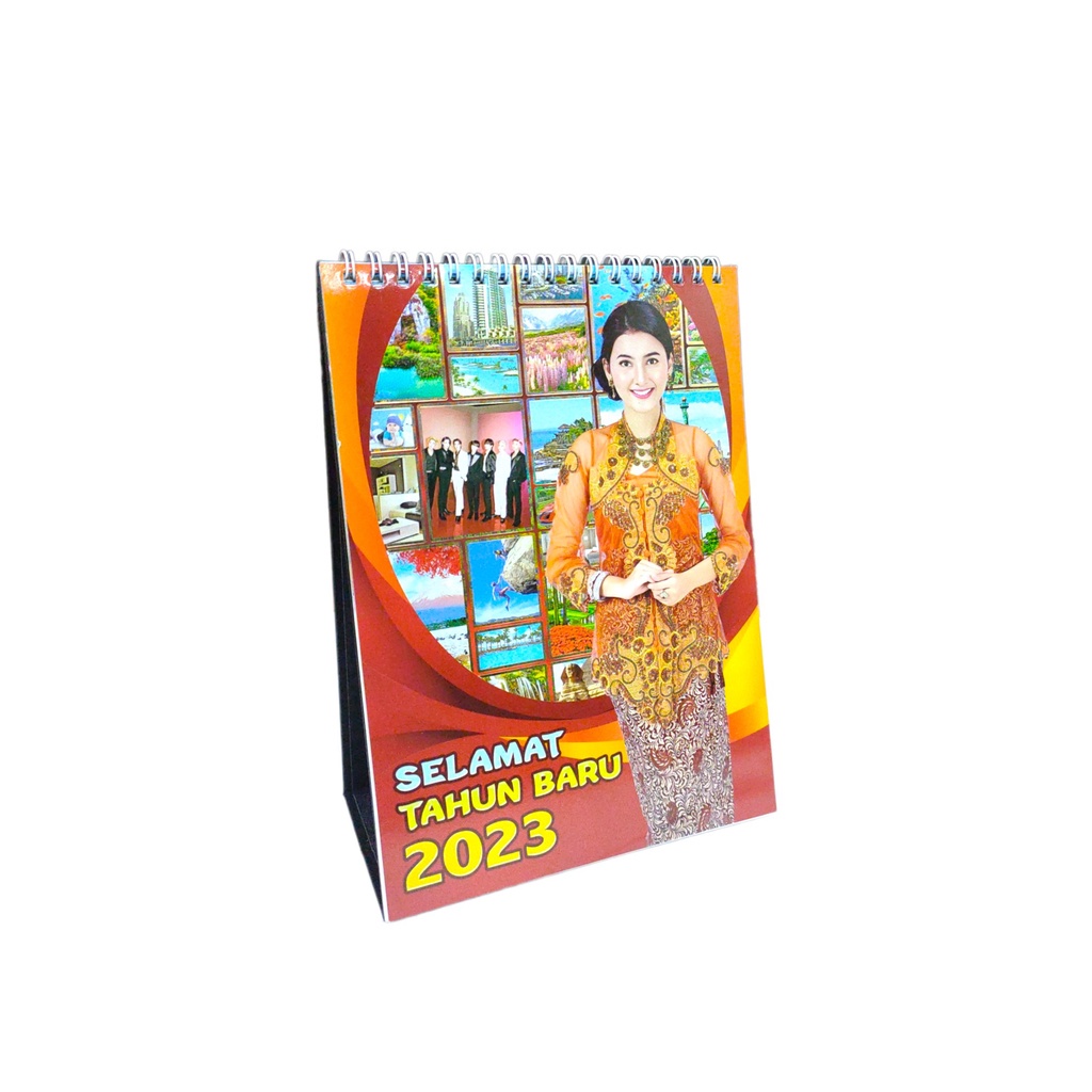 Jual Kalender Meja Tahun 2023 #601-607 / Calender Meja Potrait ...