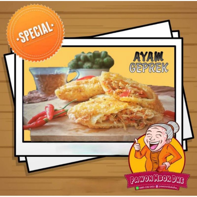 

risoles ayam geprek