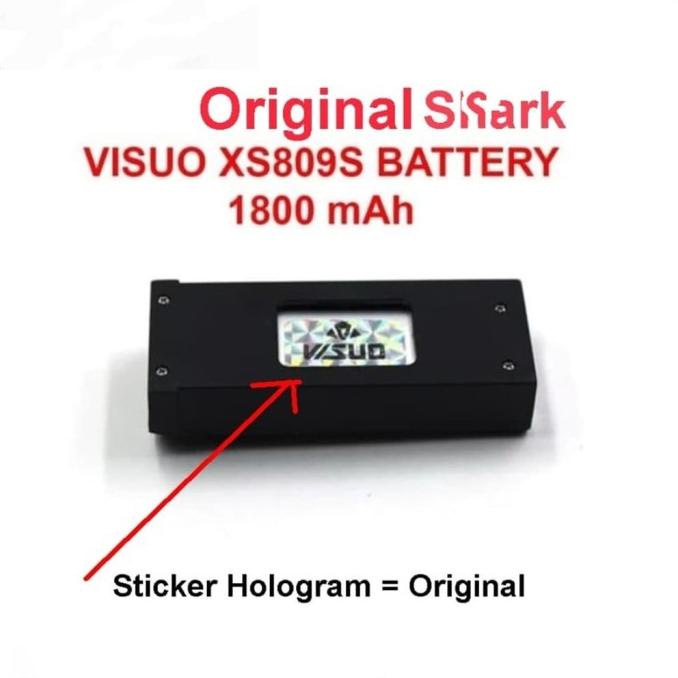 Batteray Battery Baterai Batre Drone Visuo Battle Shark Visuo Shark