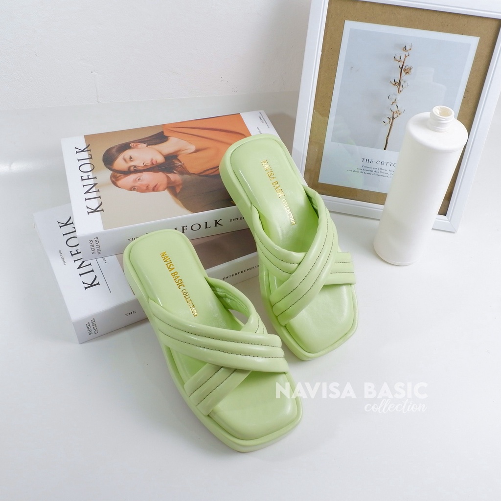 Sandal wanita Silang Empuk Sandal ootd Sandal Winod Damelia Pluvia