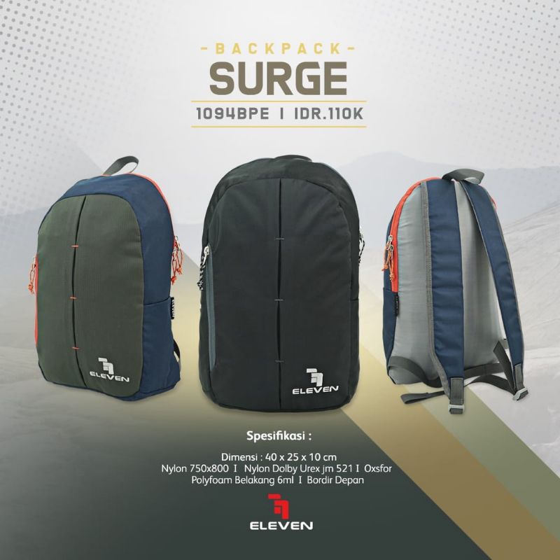 TAS BACKPAK 10L SERIAL SURGE ORIGINAL ELEVEN