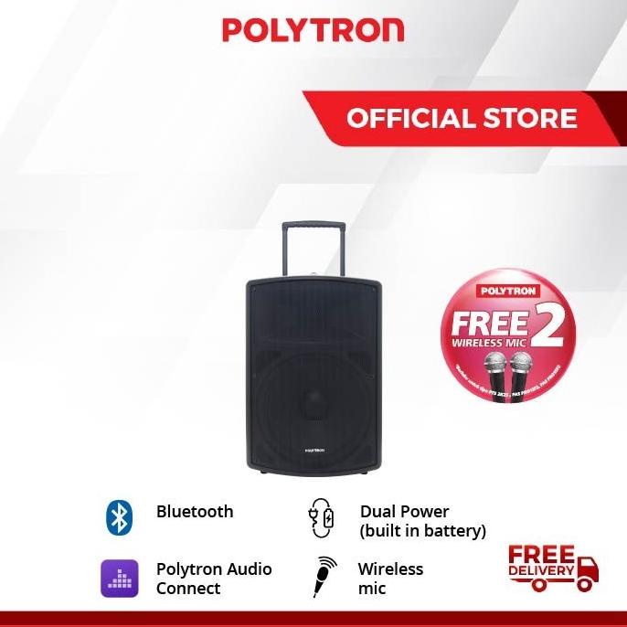 Promo Polytron Professional Active Speaker Pas Pro15F3