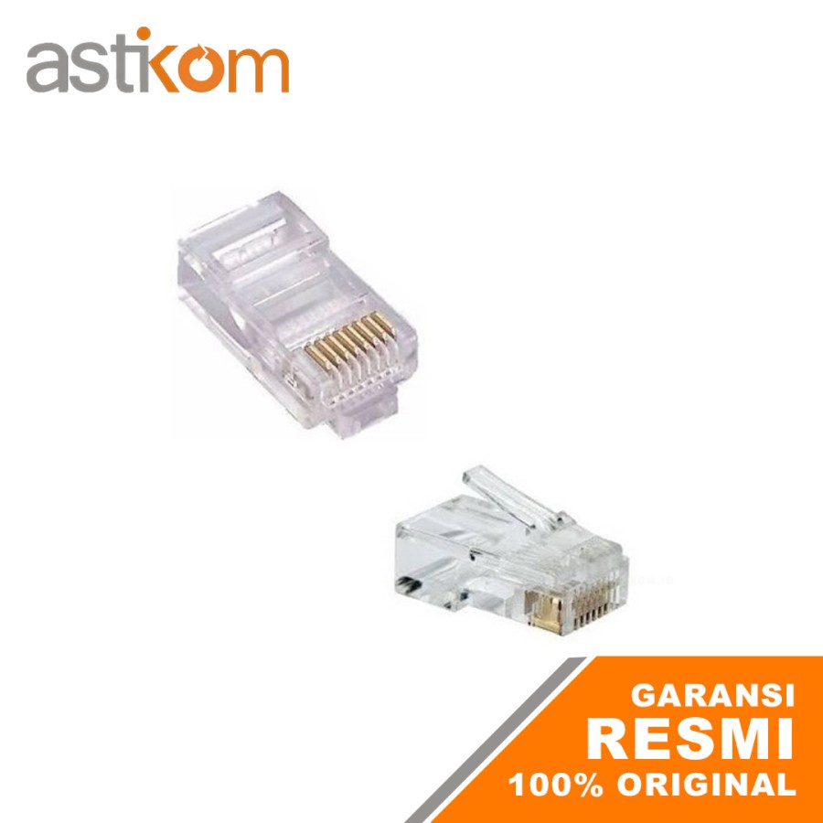 Konektor RJ45 Cat6 D-Link | Connector RJ45 Cat 6 D Link Eceran