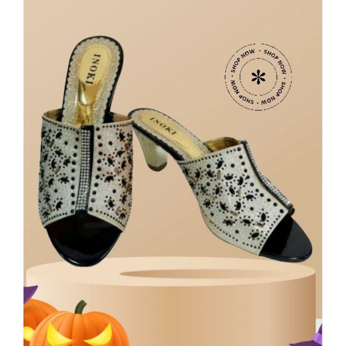 Wedding Shoes brukat wanita hak 5CM