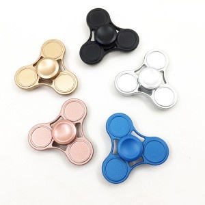 Osakashop - Fidget Spinner Metal 3 Side Circle/ Hand Spinner Toys / Spinner Murah