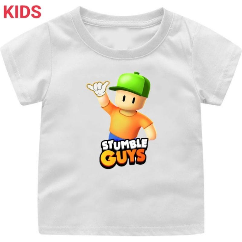 KAOS BAJU T-SHIRT ANAK STUMBLE GUYS GAME