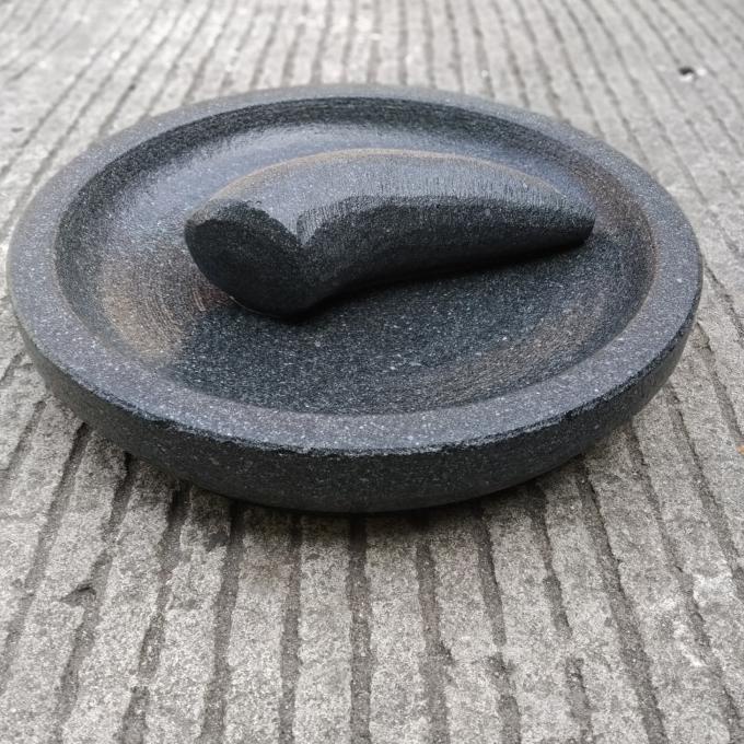 BISA COD Cobek & Ulekan Batu Gunung Asli Bubut /PERALATAN MASAK SET/PANCI PRESTO/PANCI SET/WAJAN ANT