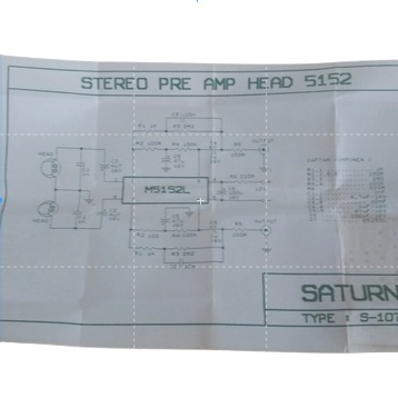 PCB S-107 Preamp HD 5152