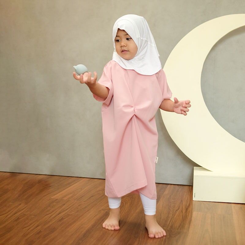 NICE KIDS NICEKIDS KAFTAN DRESS TERUSAN ANAK PEREMPUAN PAKAIAN MUSLIM ANAK 1-4 TH