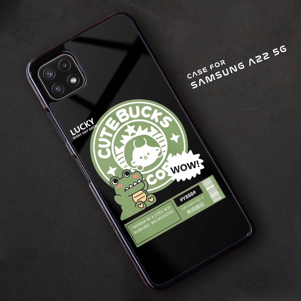 Case SAMSUNG A22 5G - Casing SAMSUNG A22 5G [ STARBUCKS ] Silikon SAMSUNG A22 5G - Case Hp - Case Me