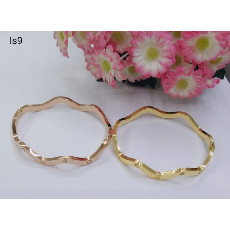 Fourfashion Gelang CRTR Gelombang Permata Premium S251