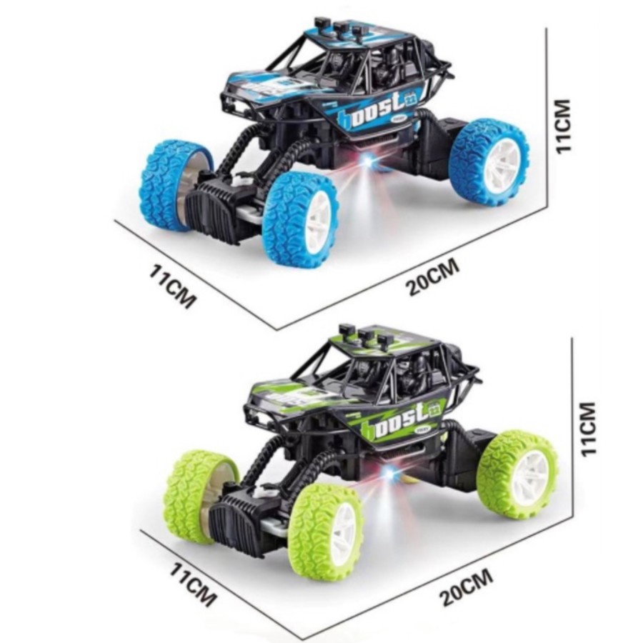 Mainan Anak  Mobil Remote Control RC MONSTER CHARGE CROSS COUNTRY SKALA 1:20 ada Lampu LED dan Baterai Charge