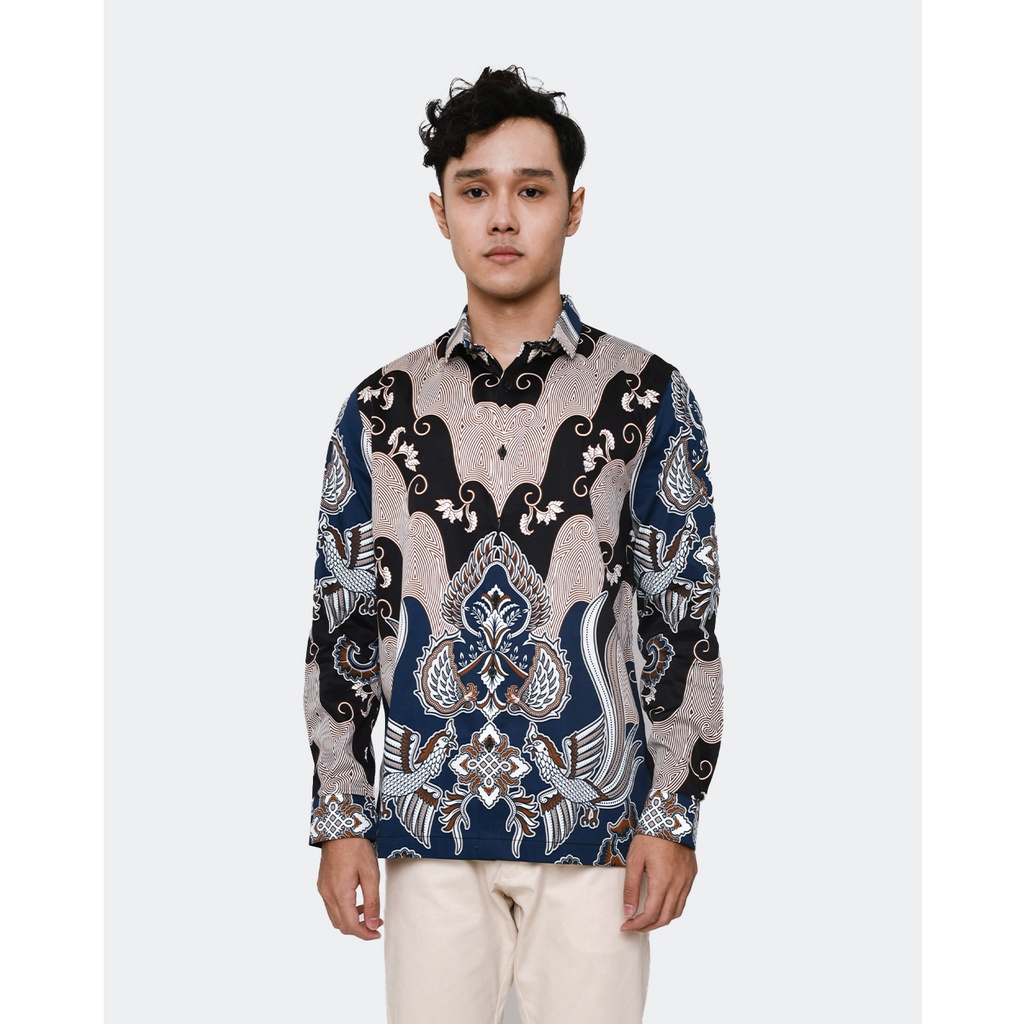 MANZONE Kemeja Batik Lengan Panjang - BRAMANTYA LS