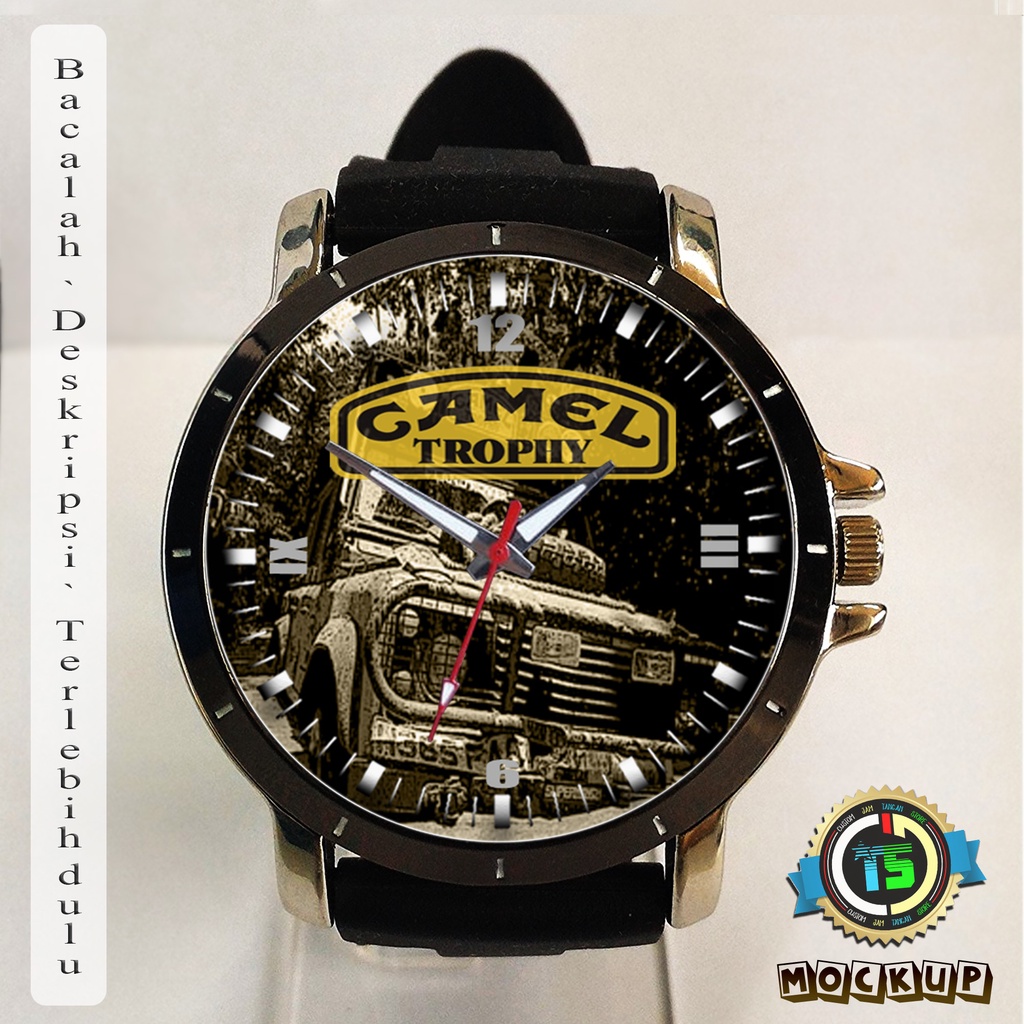 Jam Tangan Rubber Big Camel | Custom Jam Tangan Store