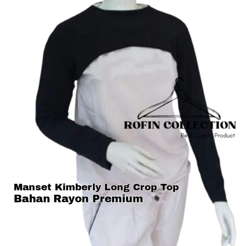 MANSET KIMBERLY LONG BOLERO CROPTOP RAYON PREMIUM