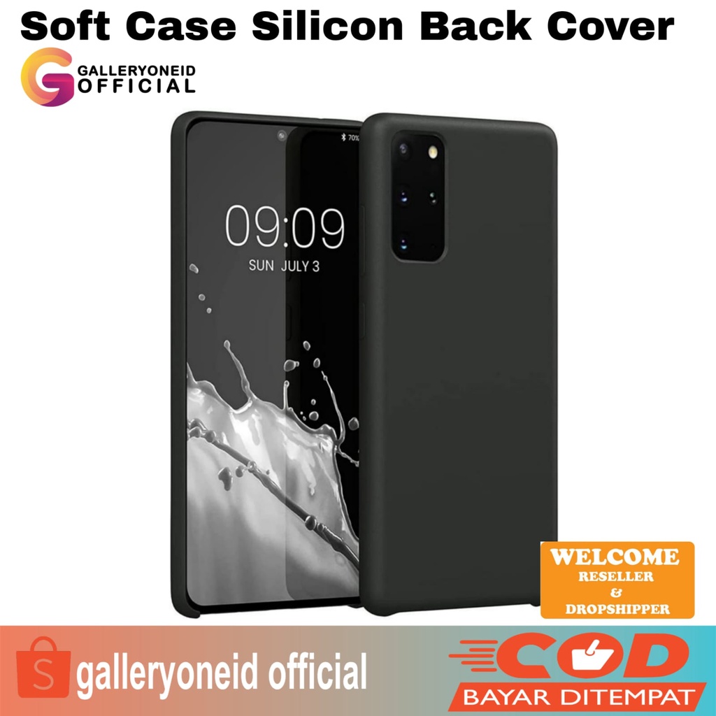 Soft Case Silicon Back Cove Premium Casing Samsung Note 10 S9 S10 S20 Ultra