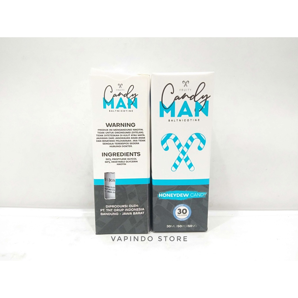 SALT CANDY MAN HONEYDEW 30ML 30MG CANDYMAN FVS X TNT E LIQUID VAPE