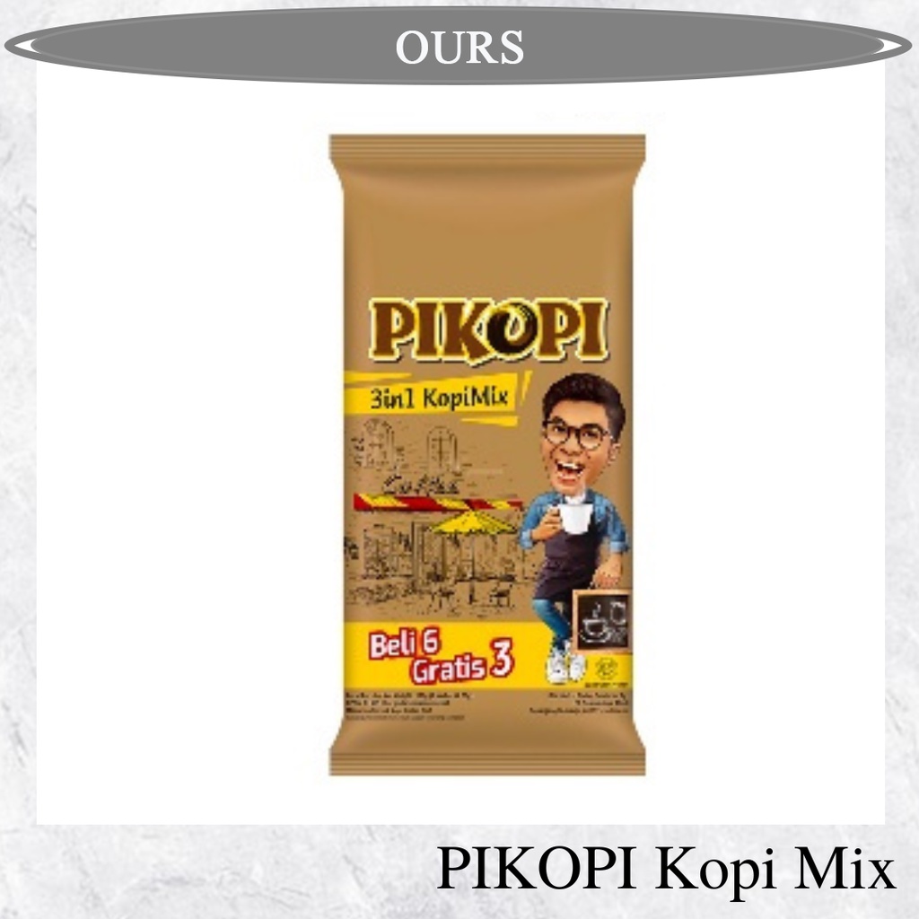 

PIKOPI Kopi Mix 1 Pack (9 x 20 gr) OURSHOPNOW