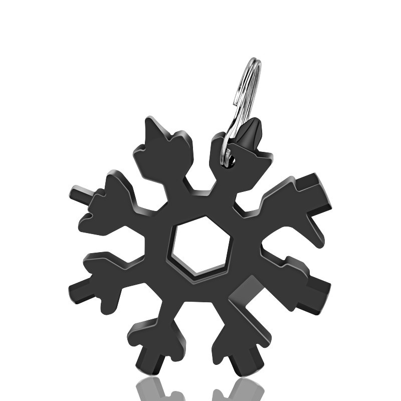 18 In 1 Kunci Pas / Obeng Multifungsi Portable Desain Snowflake