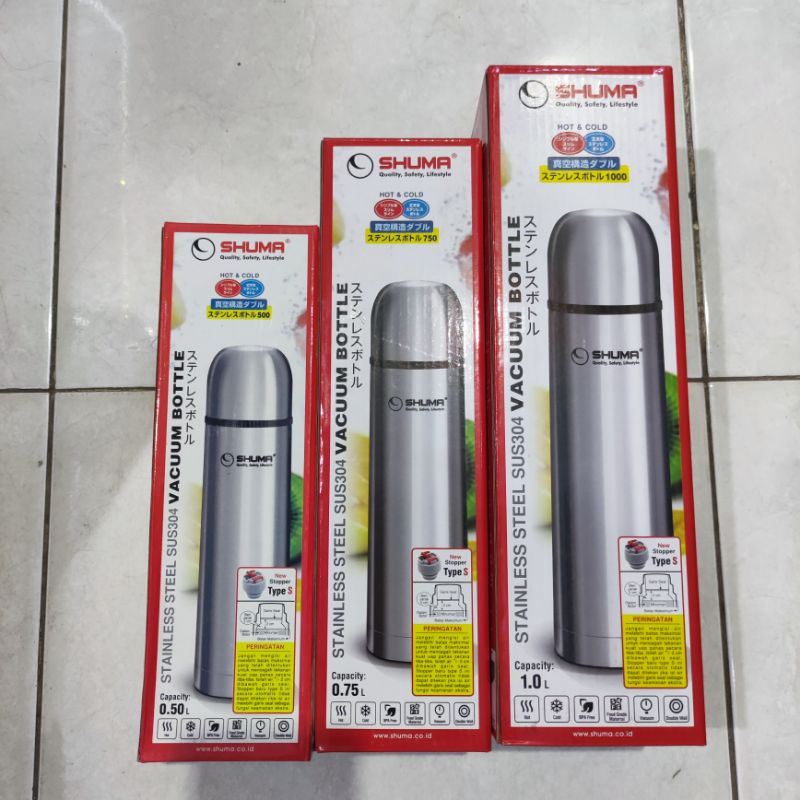 Termos shuma termos stainless steel sus304
